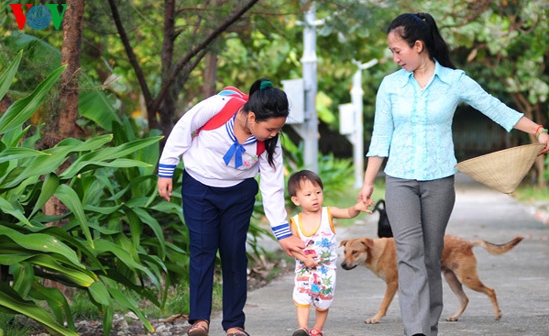 Die Insel Sinh Ton Dong - Wache des Vaterlandes